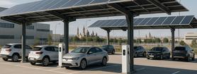 Parking solar para empresas en Zaragoza: normativa y oportunidades