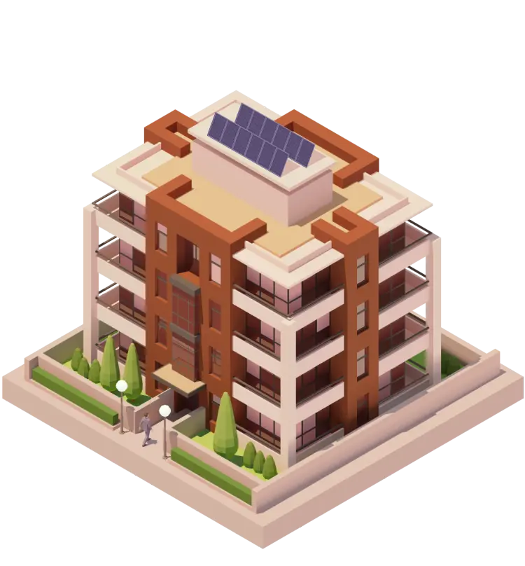 Placas solares en comunidad de vecinos